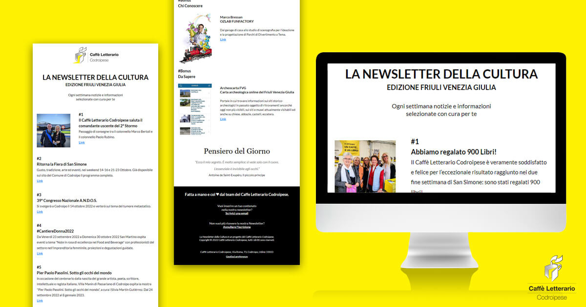 La Newsletter della Cultura